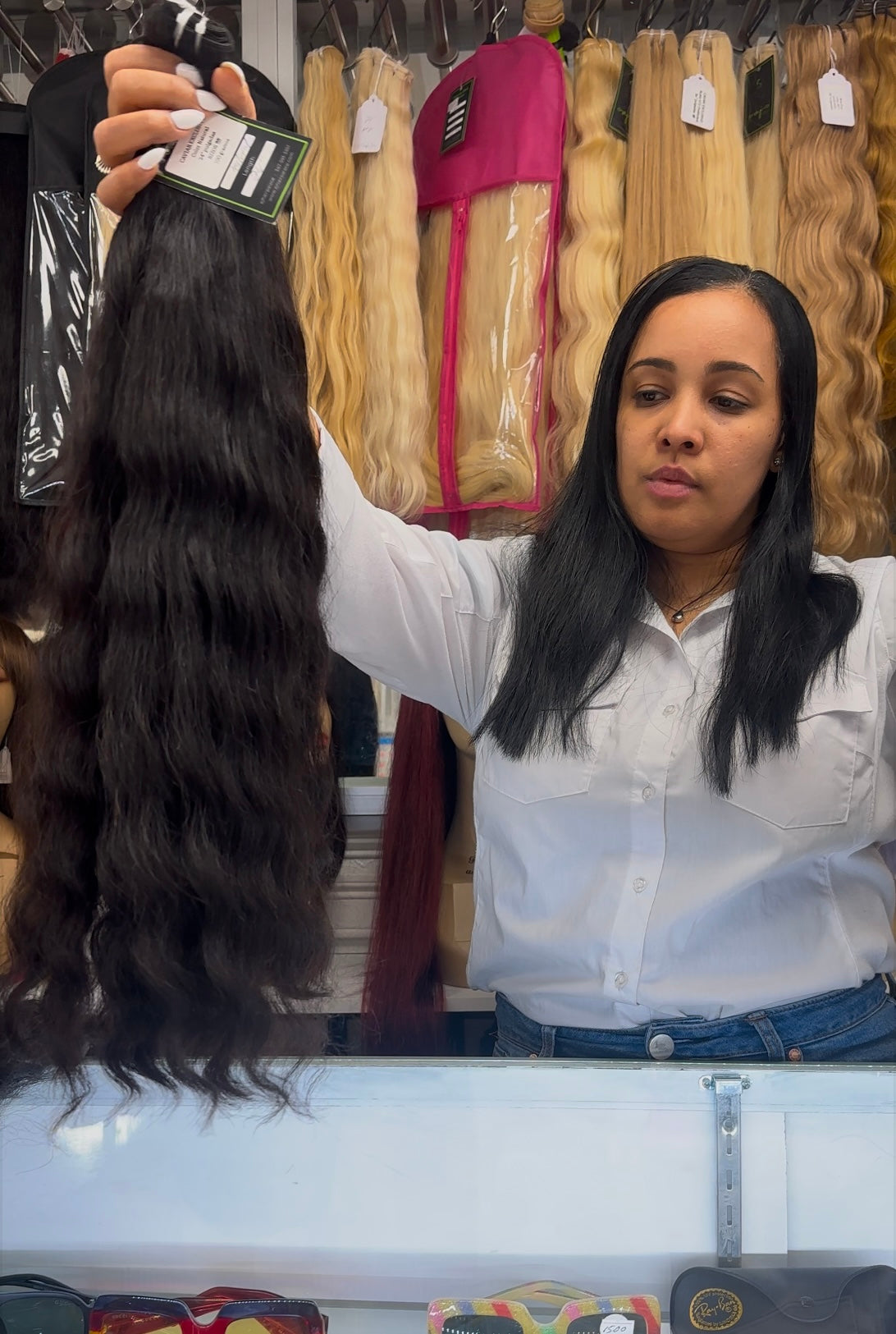 CAVIAR EXCLUSIVO RIZOS Suaves Weft extensión