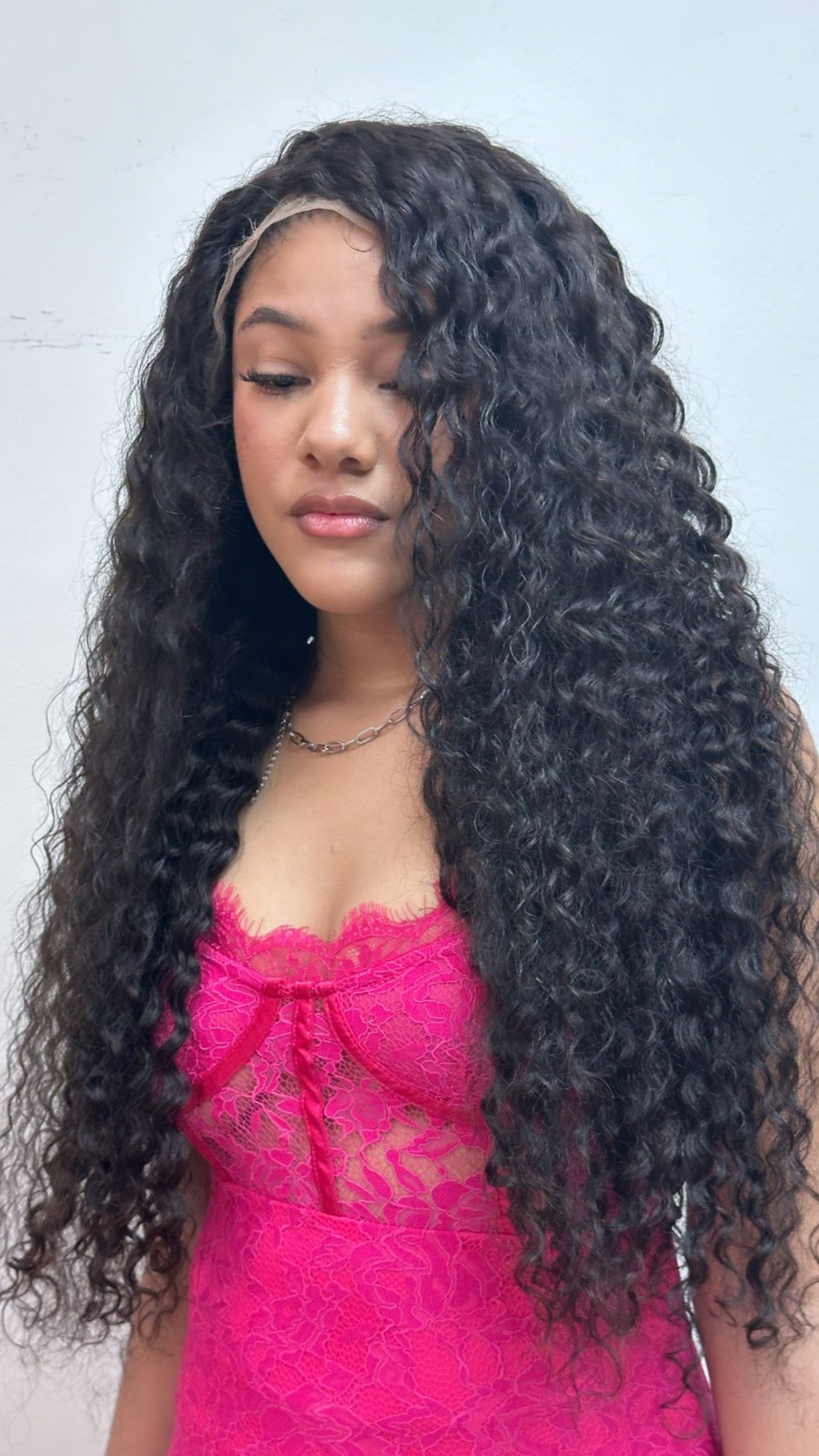 Virgen luxe HD Lace Front Wigs 30,Pulgadas,HD ,250 Density Natural Color