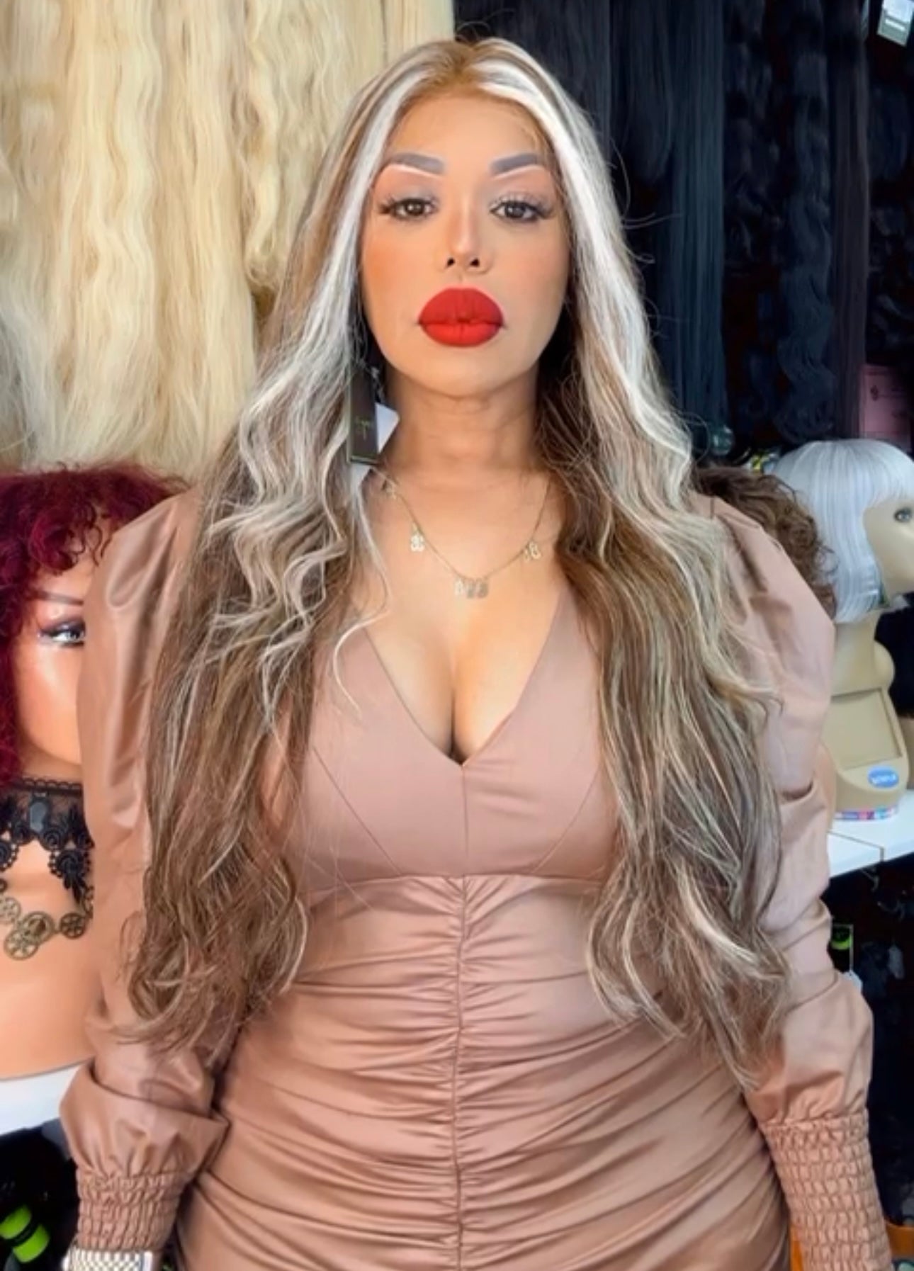 Peluca Humana Mixta "Bella Kim" - AJ Hair Palace