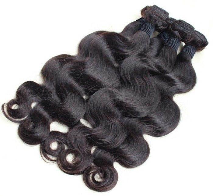 Pelo al por mayor BRAZILIAN color natural ondulados 1 KILO 10”piezas 100 gramos por paquete