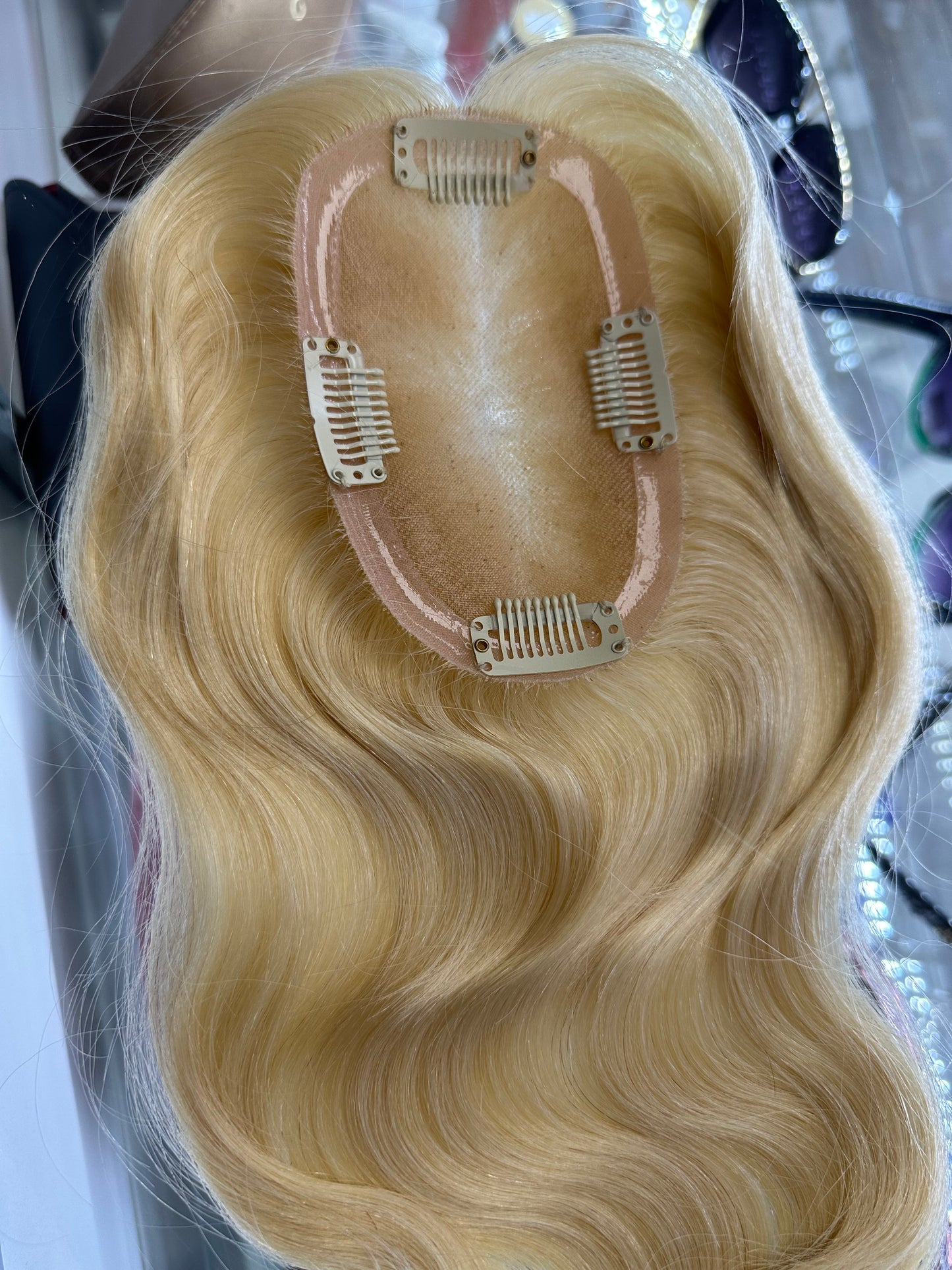 TOPPER Hair extensions Brazilian 5x3 inch 14 pulgadas
