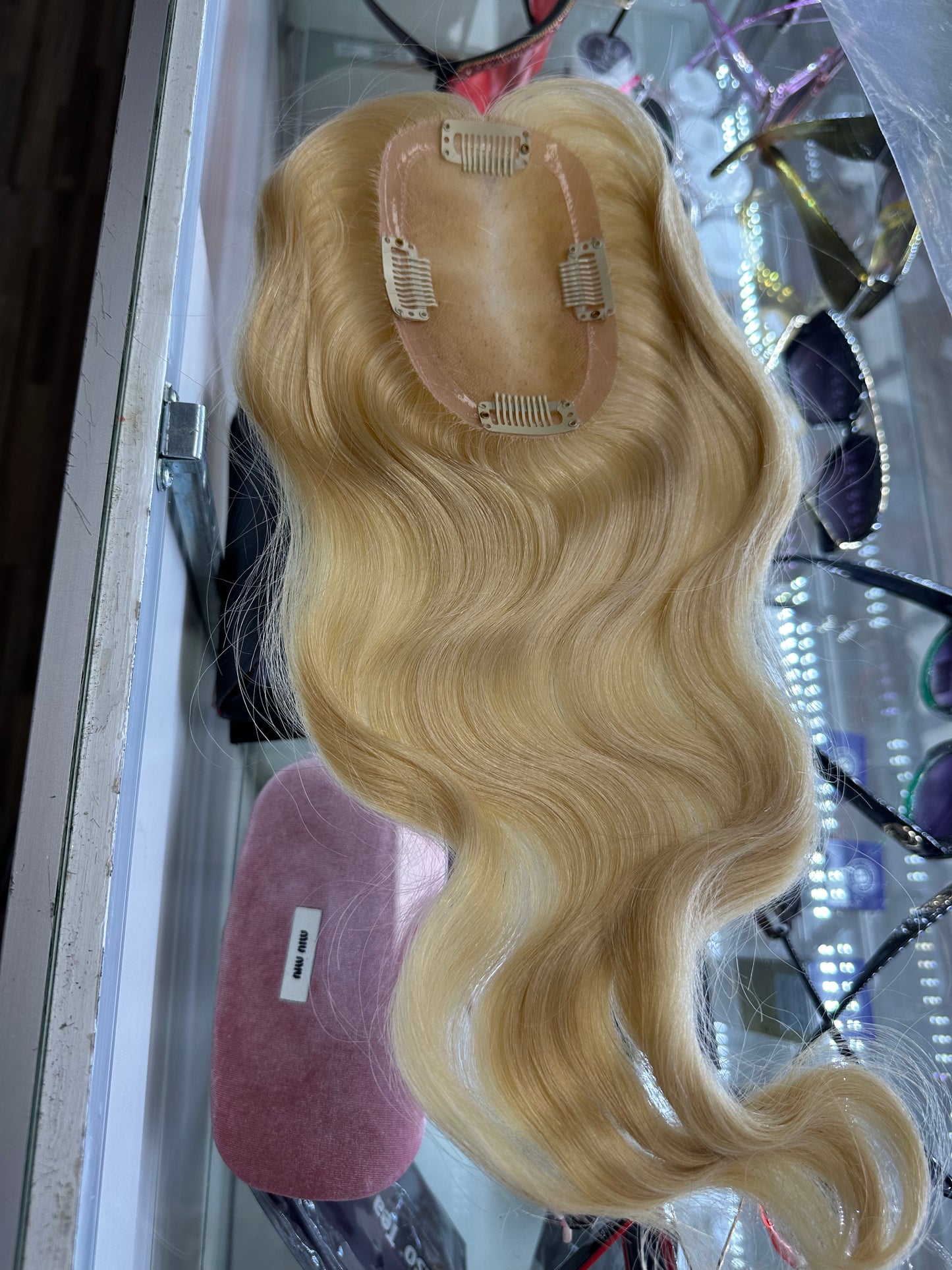TOPPER Hair extensions Brazilian 5x3 inch 14 pulgadas