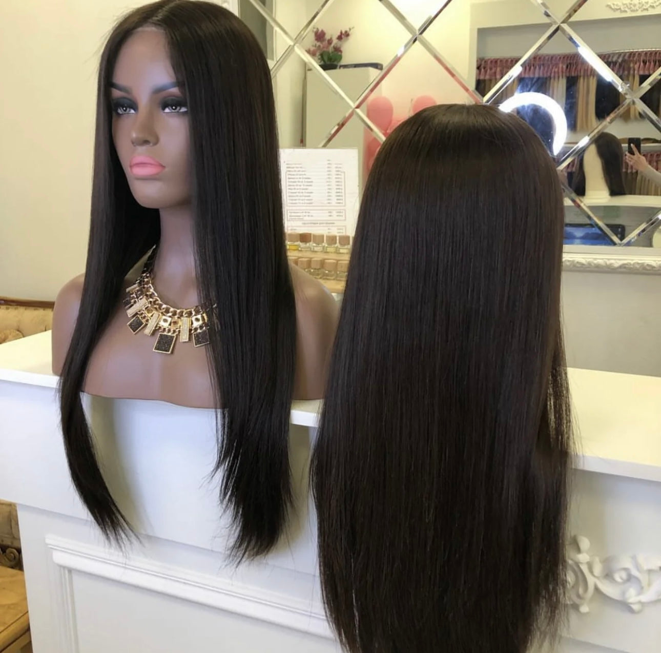 Peluca De Cabello Humano Ondulada 18