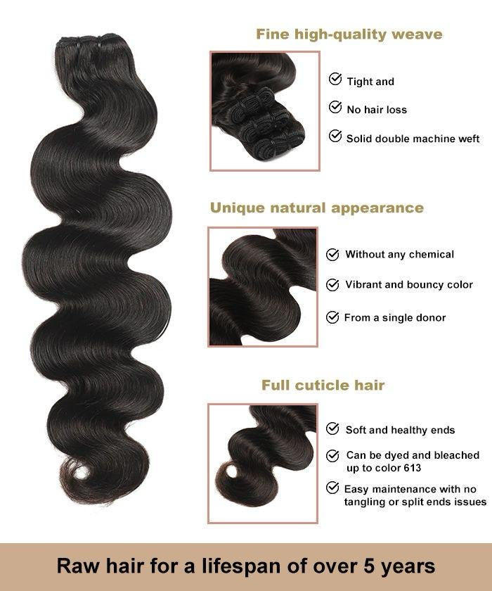 Extensiones de Cabello Ondulado 100% Humano - CAVIAR VIP