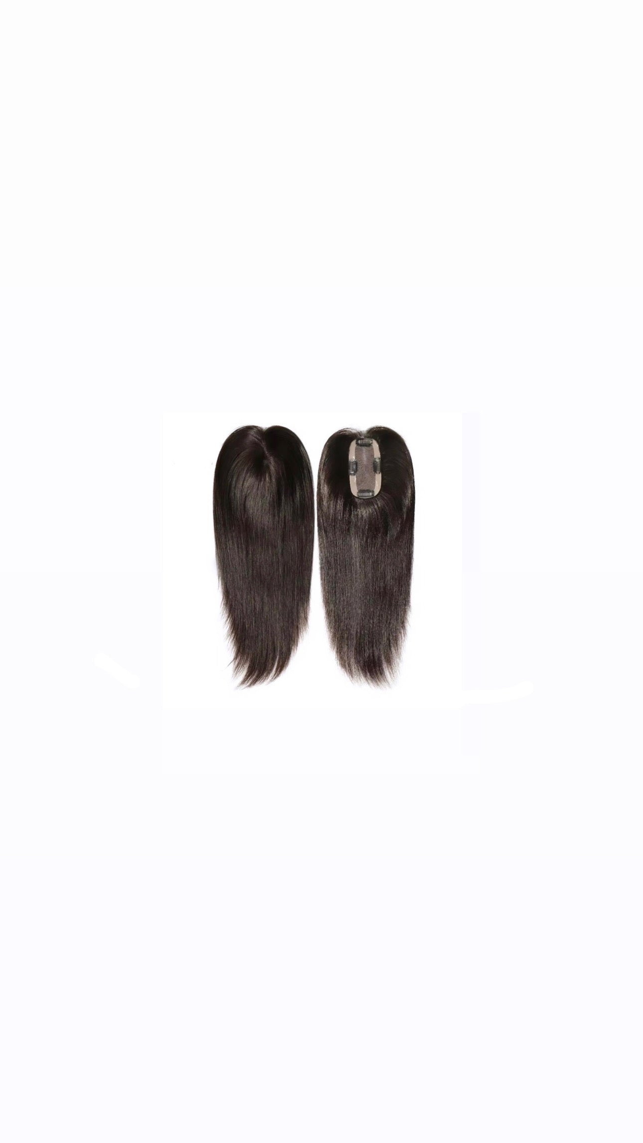 Topper 5x3 inch wavy Brazilian extensions