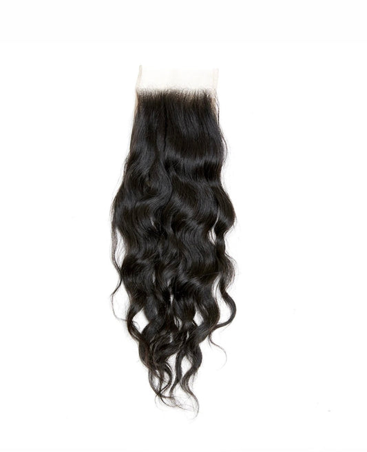 CAVIAR CLOSURE LACE'' WAVY HD ELEGANCE