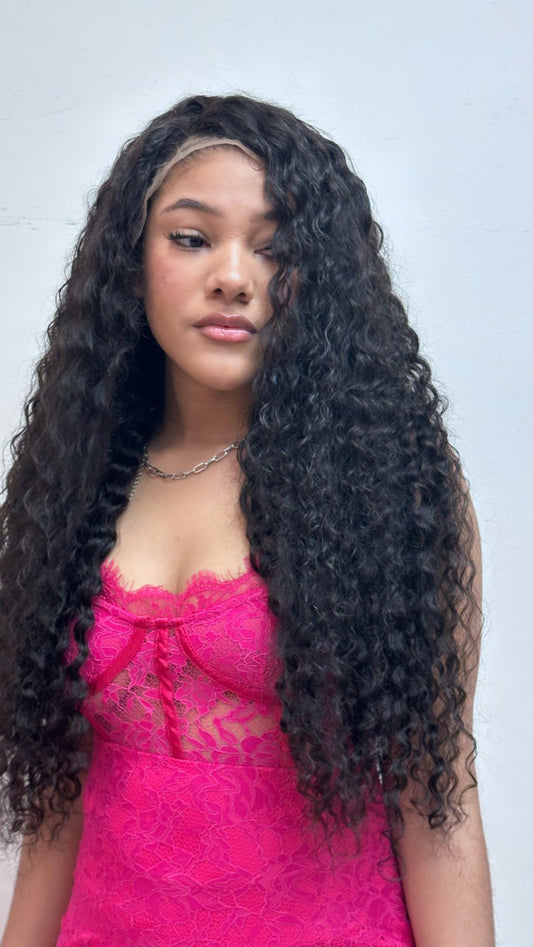 Virgen luxe HD Lace Front Wigs 30,Pulgadas,HD ,250 Density Natural Color