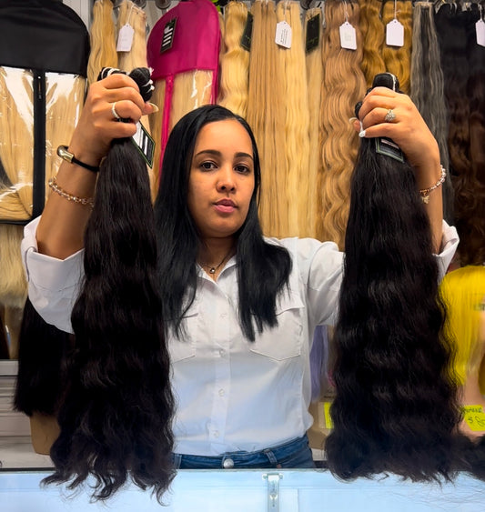 CAVIAR EXCLUSIVO RIZOS Suaves Weft extensión
