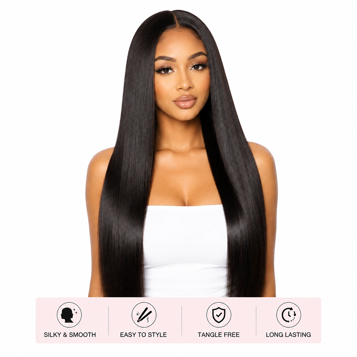 Brazilian Bundle Deals – Straight – 3 Bundles + 5×5 Closure