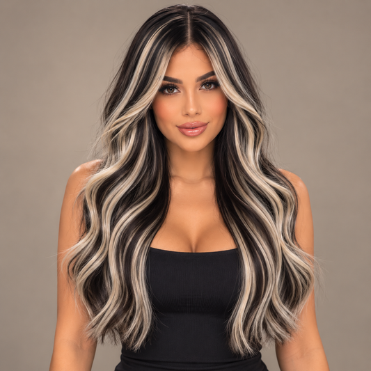 CAVIAR EXCLUSIVO 1B AA 613”ONDULADO Weft extensións